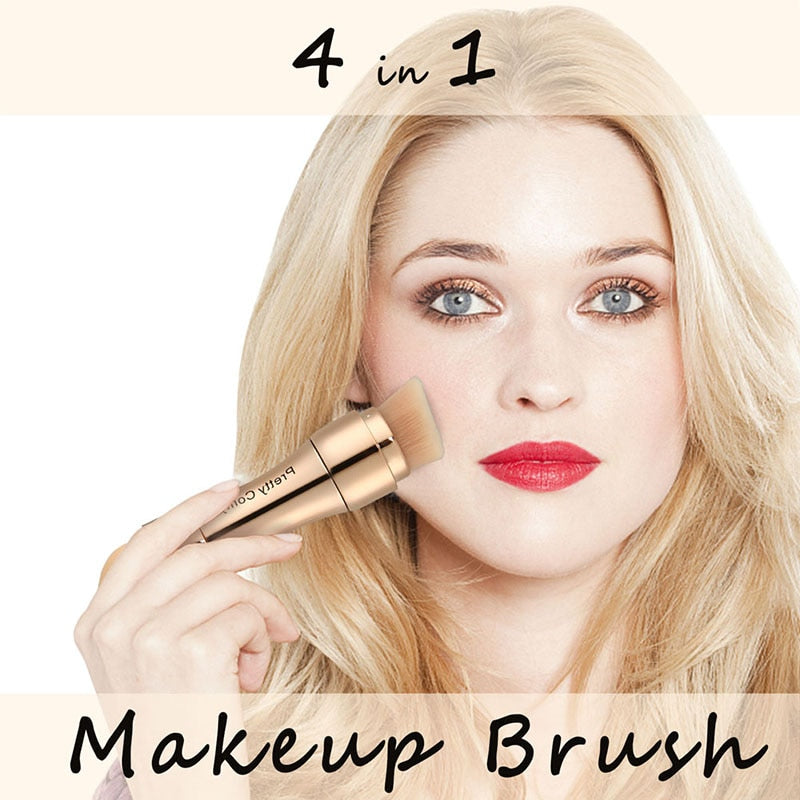 4 In 1 Makeup Brushes