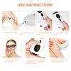 999999 Flash IPL Laser Hair Removal Instrument Painless Electric Epilator Pulsed Light Device 5 Adjustable Remover Machine